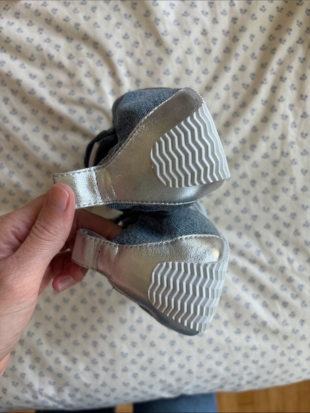 3.1 Phillip Lim indigo denim “On the Go” sneakers; brand new. - Picture 3 of 5